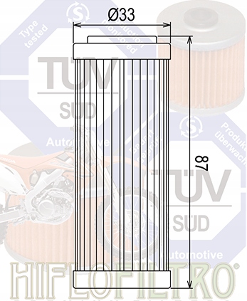 HIFLOFILTRO HF652IR FILTRE HUILES HIFLO EXC HUSQVARNA photo 2 - milautoparts-fr.ukrlive.com