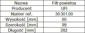 FILTER AIR UFI ALFA ROMEO MITO 1.4 photo 4 - milautoparts-fr.ukrlive.com