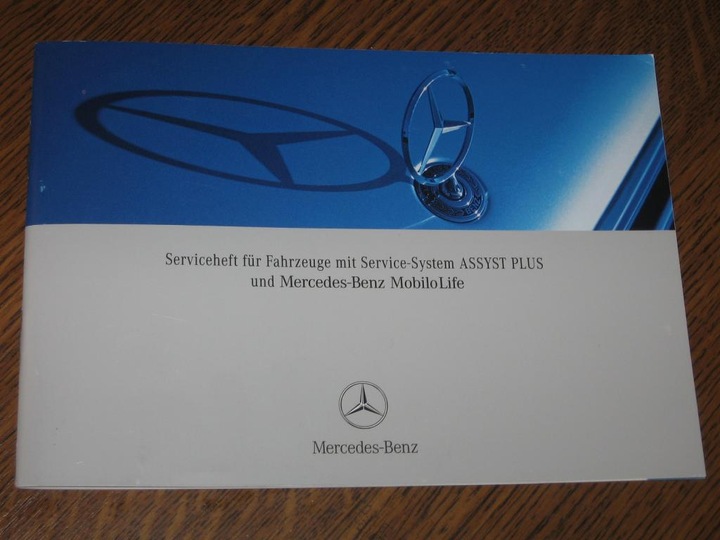 MERCEDES CARNET GWARANCYJNA DE SERVICE PRZEGLADOW photo 1 - milautoparts-fr.ukrlive.com