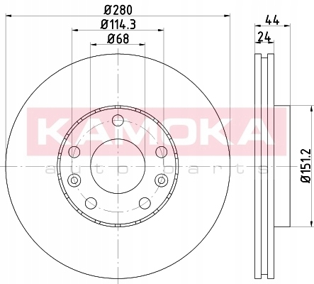 DISCS BRAKE 2 PIECES FRONT RENAULT FLUENCE 1.5 DCI photo 2 - milautoparts-fr.ukrlive.com