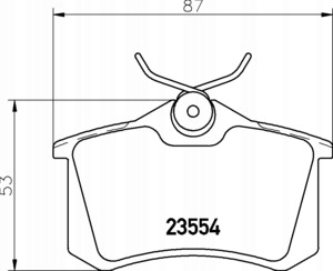 SABOTS DE FREIN DISQUES TEXTAR ARRIÈRE SEAT LEON TOLEDO 3 255M photo 2 - milautoparts-fr.ukrlive.com