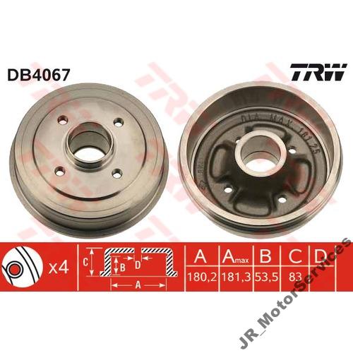 TRW BEBEN DE FREIN RENAULT 21 89-94R. photo 2 - milautoparts-fr.ukrlive.com