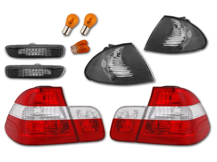 LAMP REAR DIRECTION INDICATOR BLINKER SET BMW 3 E46 DEPO photo 1 - milautoparts-fr.ukrlive.com