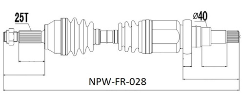 NTY NPW-FR-028 ARBRE D’ENTRAÎNEMENT photo 4 - milautoparts-fr.ukrlive.com