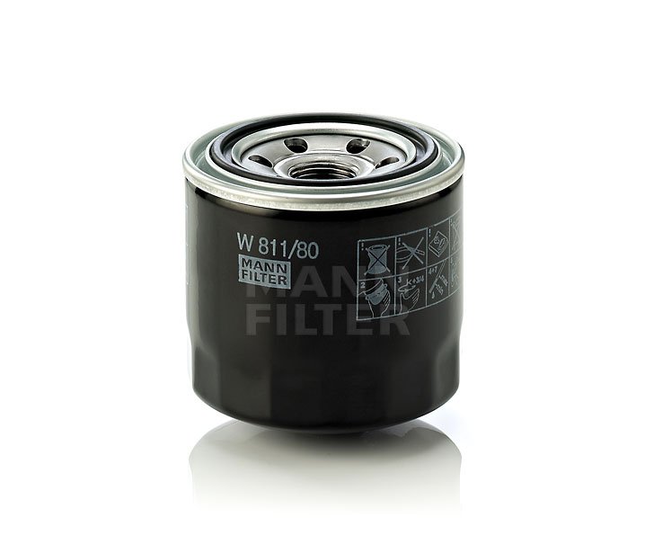 MANN FILTRE HUILES W811/80 HYUNDAI;MITSUBISHI;SUBARU photo 1 - milautoparts-fr.ukrlive.com