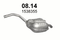 SILENCER END FORD GALAXY MONDEO S-MAX 08.14 photo 1 - milautoparts-fr.ukrlive.com