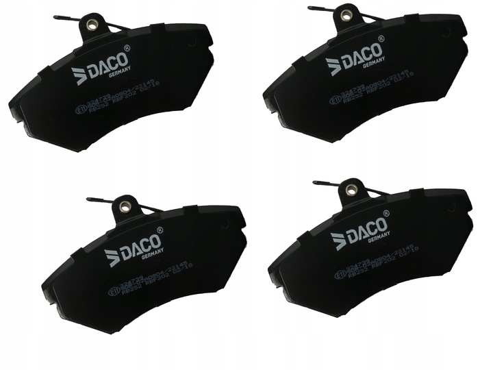 DACO KIT PLAQUETTES FREINS AVANT