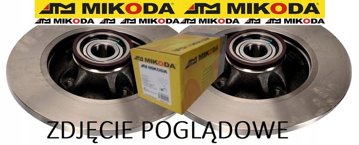 DISQUES MIKODA 0565L SABOTS DE FREIN CITROEN C3 3 16R- ARRIÈRE 249MM photo 4 - milautoparts-fr.ukrlive.com