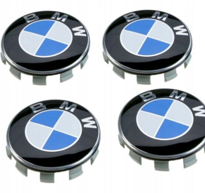 ASSORTIMENT BMW 4 PIÈCES DEKLE COUVERCLES 68 MM photo 1 - milautoparts-fr.ukrlive.com