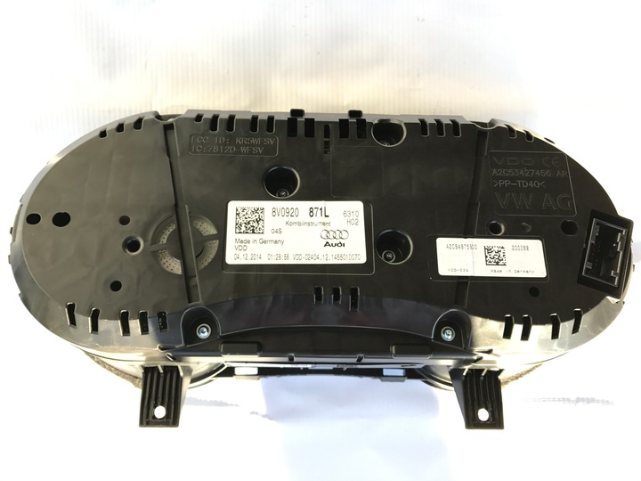 AUDI A3 S3 RS3 8V DASHBOARD METER DASH 8V0920871L photo 4 - milautoparts-fr.ukrlive.com