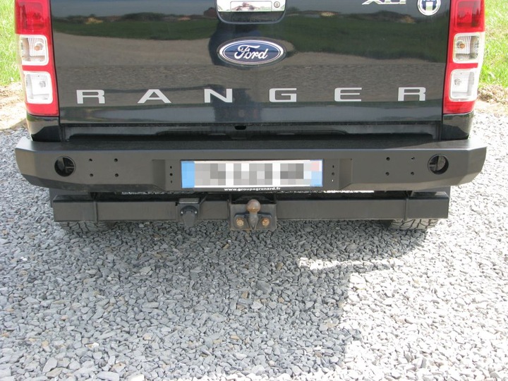 PARE-CHOCS ARRIÈRE ARRIÈRE FORD RANGER T6 11-15 MÉTALLIQUE photo 6 - milautoparts-fr.ukrlive.com