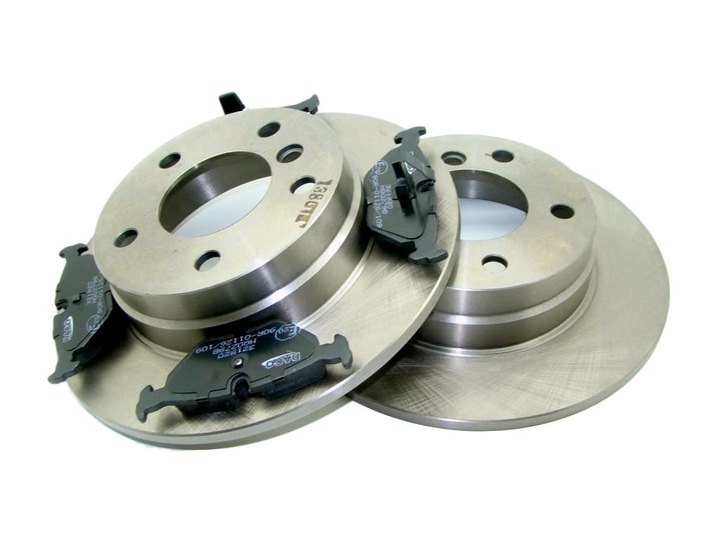 DISC 2 PCS. + PADS BMW E36 E46 280X10MM REAR FULL photo 1 - milautoparts-fr.ukrlive.com