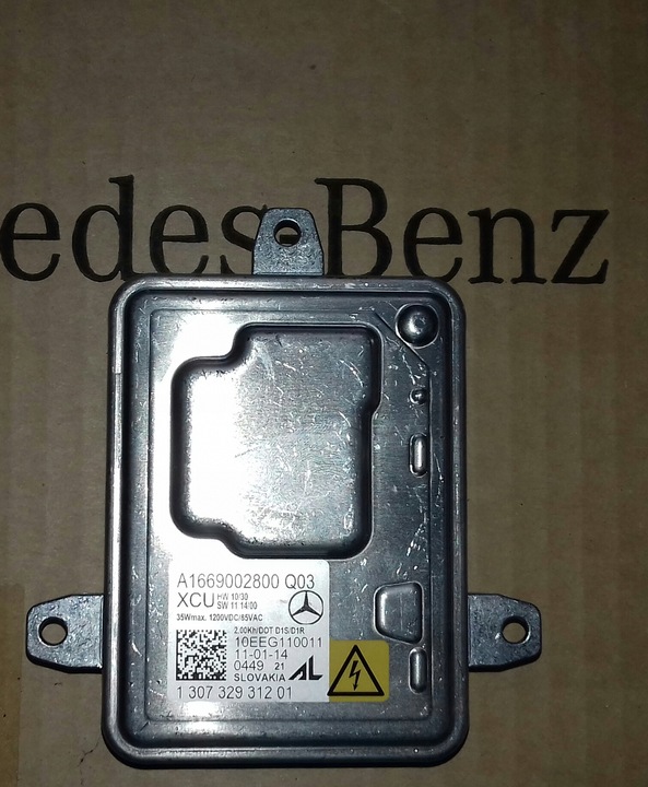 BLOC D'ALLUMAGE MODULE FEUX MERCEDES 1669002800 photo 1 - milautoparts-fr.ukrlive.com