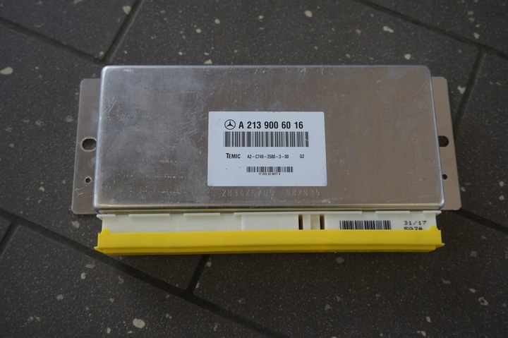 MODULE CONTROL UNIT MERCEDES E-CLASS W213 A2139006016 photo 2 - milautoparts-fr.ukrlive.com