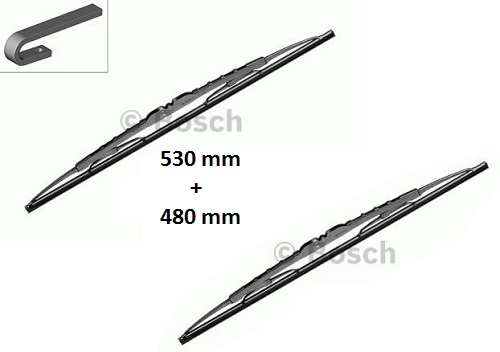 BOSCH D'ESSUIE-GLACES BALAI D'ESSUIE-GLACE NISSAN ALMERA N15 95-2000 photo 2 - milautoparts-fr.ukrlive.com