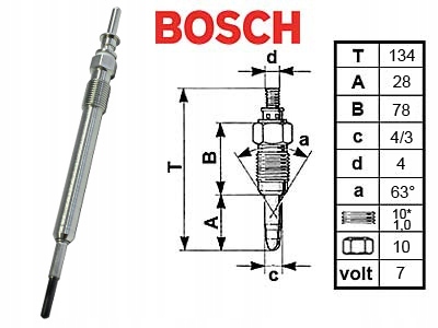 PLUG ZAROWA BOSCH MINI CLUBMAN COUNTRYMAN photo 2 - milautoparts-fr.ukrlive.com