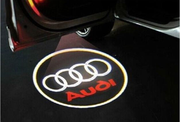 LED LOGO SPOT LIGHT AUDI A3 A4 A5 A6 A8 Q3 Q5 Q7 photo 3 - milautoparts-fr.ukrlive.com