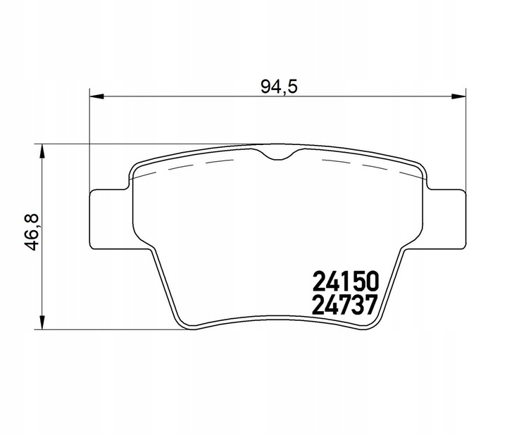 SABOTS DE FREIN BREMBO P61100 PEUGEOT 207 06R- ARRIÈRE S. BOSCH photo 2 - milautoparts-fr.ukrlive.com