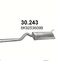 POLMOSTROW 30.243 ALUMINIUM SILENCER END YEAR photo 1 - milautoparts-fr.ukrlive.com