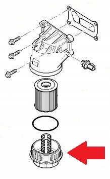 COUVERCLE CHLODNICZKI HUILES FORD MONDEO S-MAX GALAXY 2007 - 2014 photo 3 - milautoparts-fr.ukrlive.com