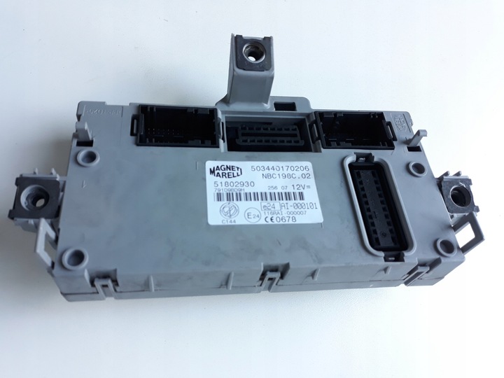 CONTROL UNIT MODULE BSI FIAT BRAVO II 51802930 photo 1 - milautoparts-fr.ukrlive.com