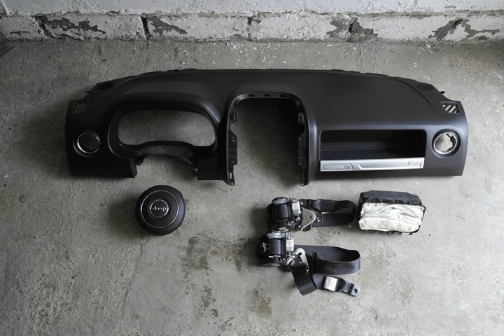 JEEP COMPASS I AIRBAG BELTS BELT DASH PANEL CONSOLE DASH PANEL PULPIT SHELF photo 1 - milautoparts-fr.ukrlive.com