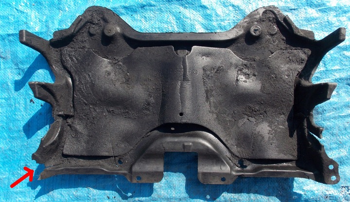 MERCEDES W212 PROTECTION PLAQUE SOUS MOTEUR A2125201323 photo 2 - milautoparts-fr.ukrlive.com