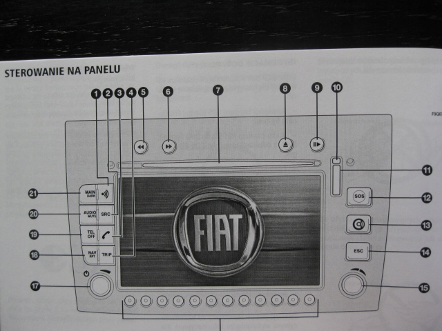 FIAT BRAVO II POLSKA INSTRUCTION CONNECT NAV+ photo 6 - milautoparts-fr.ukrlive.com