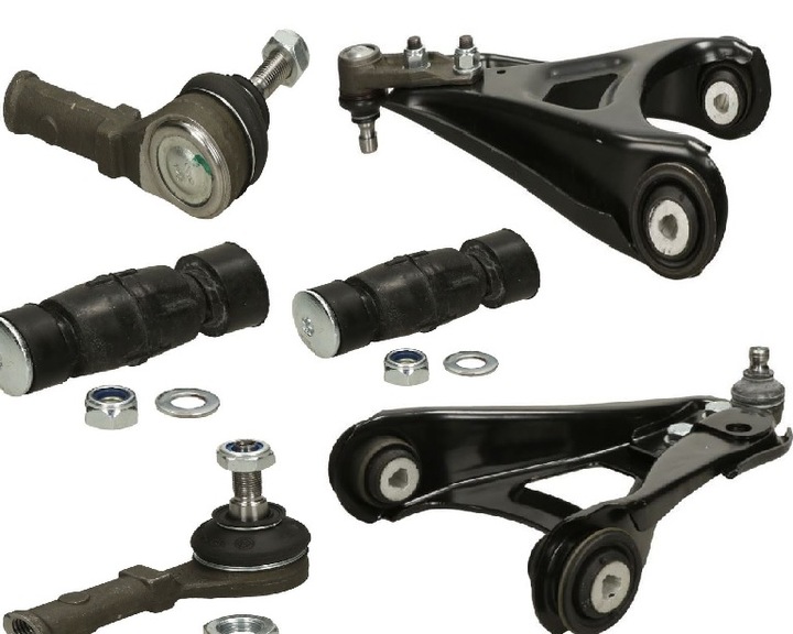 SET SUSPENSION 2 SWINGARMS LEFT + RIGHT SWINGARM TIP CAPS RENAULT KANGOO I photo 1 - milautoparts-fr.ukrlive.com