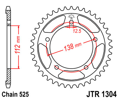 PIGNON ARRIÈRE JT 44 ZEBY HONDA CBR 600 99-00R. photo 2 - milautoparts-fr.ukrlive.com