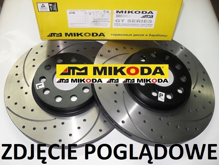 DISQUES MIKODA 0441 BMW 5 E60 E61 01R- AVANT 324MM photo 12 - milautoparts-fr.ukrlive.com