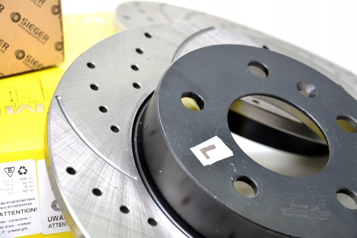 SPORTS TYPE DISCS 264MM + PADS REAR OPEL ZAFIRA A B photo 2 - milautoparts-fr.ukrlive.com