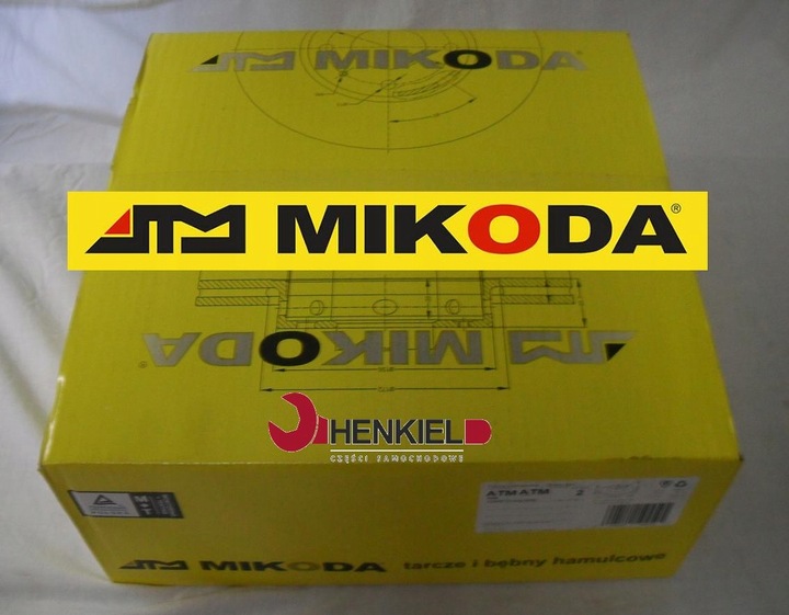 DISCS MIKODA 2418 VOLVO S40 I V40 UNIVERSAL REAR 260MM photo 3 - milautoparts-fr.ukrlive.com