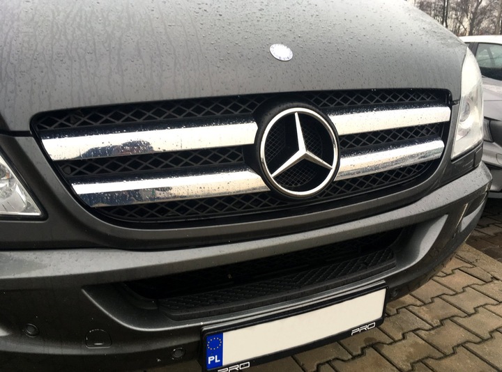 MOULDINGS GRILLE RADIATOR GRILLE MERCEDES SPRINTER W906 CHROME photo 6 - milautoparts-fr.ukrlive.com