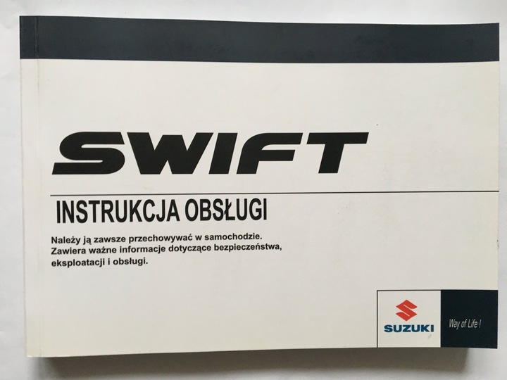 SUZUKI SWIFT POLSKA MANUAL SERVICE 2010-2017 photo 1 - milautoparts-fr.ukrlive.com