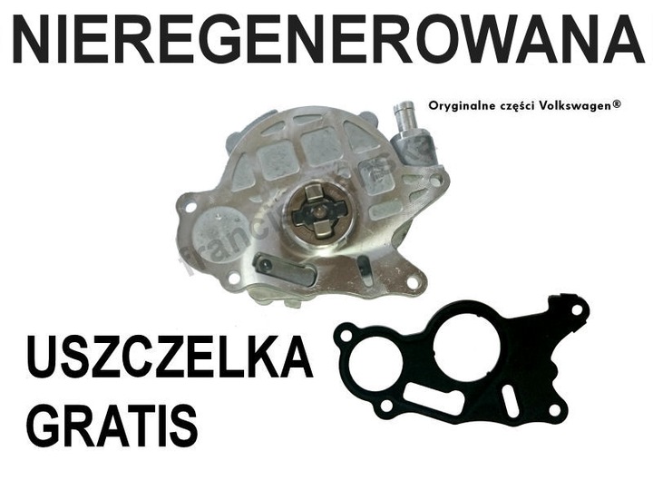 POMPE PODCISNIENIOWA AUDI A1 A3 TT VW GOLF PASSAT TOURAN TDI ORIGINAL photo 2 - milautoparts-fr.ukrlive.com