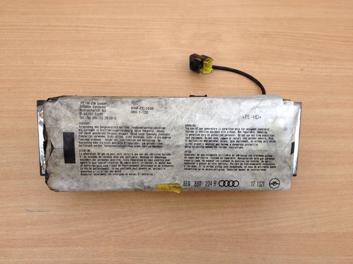 Audi a4 b6 b7 подушка пассажира airbag 8e0880204b, Цена