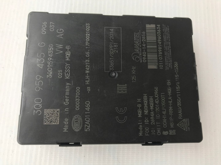 Audi q2 vw tiguan блок управління блок управління kessy 3q0959435g, Ціна