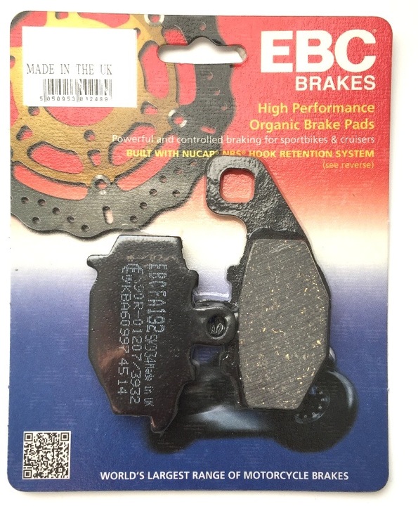 Колодкі зад kawasaki er-6n er-6f з 1000 zrx zr 400 550 zzr zx 600 zx-6r zx9r, Ціна