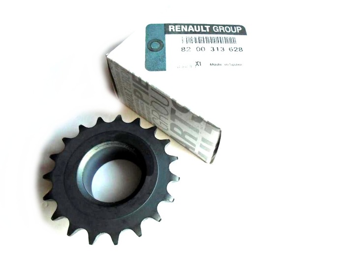 Колесо масляного насоса 1.4 1.6 1.5 renault dacia оригинал 8200313628, Цена