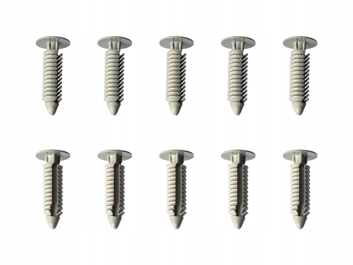 фото №1, 10x кліпса оббивка захист колісна арка універсальний 8mm