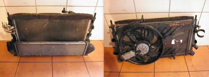 фото №1, Радиатор комплект ford c max c-max cmax 1.6 tdci