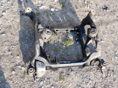 фото №7, Mercedes ml gl 164 візок підрамник перед подушки