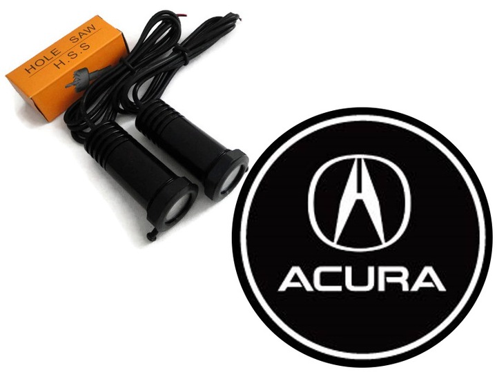 фото №1, Света led powitalne логотип acura тюнинг maxx мощность
