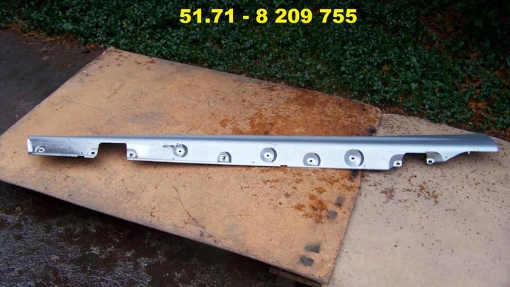 фото №1, Bmw 3 e46 планка порогова ліва поріг лівий познань