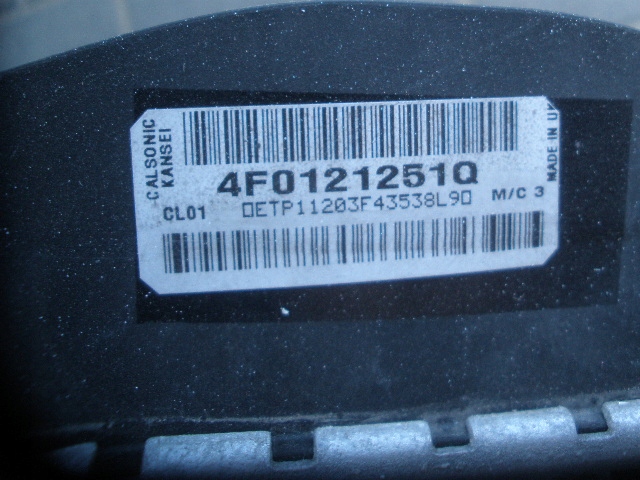 фото №8, Радіаторів води audi a6 c6 2.7 3.0 tdi 4f0121251q оригінал