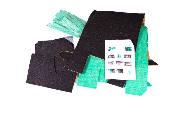 фото №8, Коврики пола серый vw автобус t3 turbo дизель