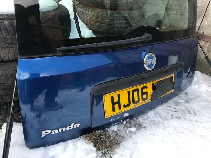 фото №2, Fiat panda крышка зад стекло 597 blu avventuroso v