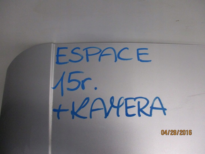 фото №5, Кришка задня renault espace pod камера 15r
