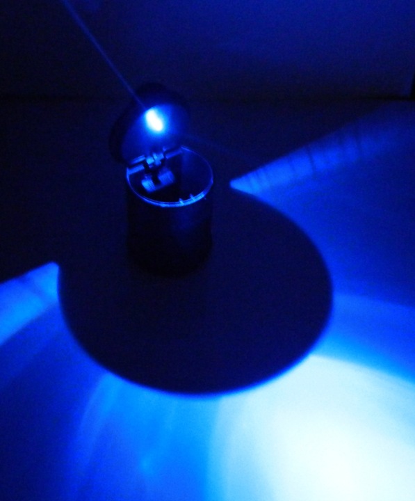 фото №10, Попільничка автомобільна з освітлення led чашка